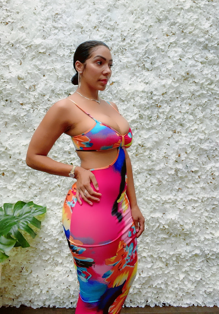 Flora Midi Dress